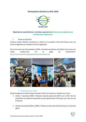 Participation Norlink Au Sitl 2025