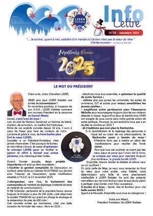 Info Lettre Lider N°22 Déc 2024