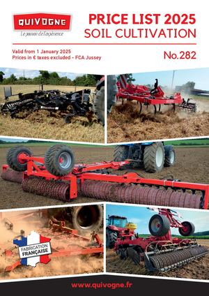 Quivogne Tarif 2025 ENG - SOIL CULTIVATION