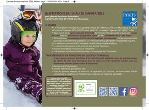 Centres De Vacances Hiver 2025