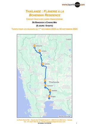 Thaïlande Flânerie à La Bohemian Residence