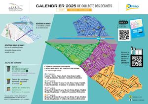 Calendrier des collectes - secteur Drancy Nord