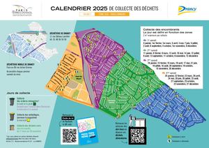 Calendrier des collectes - secteur Drancy sud