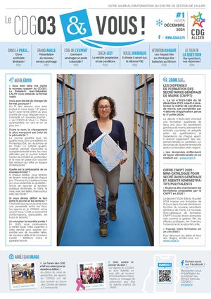 Le CDG03 & VOUS ! #1-  Hiver 2024
