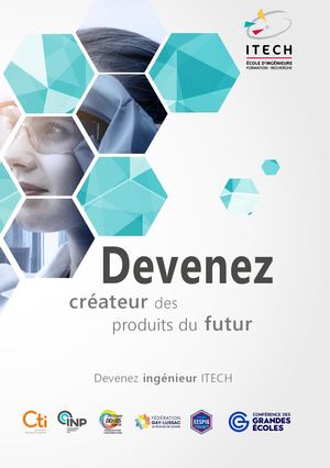 Plaquette ingénieur ITECH 2024-25