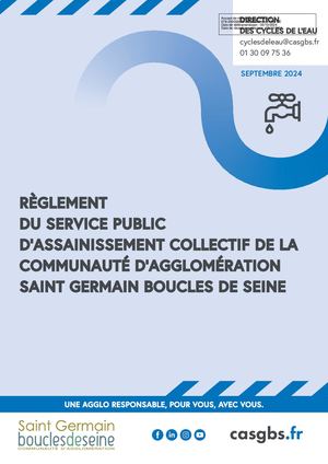 Règlement du service public d'assainissement collectif - RSI - de la CASGBS