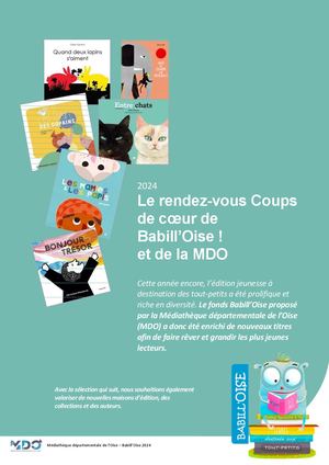 Livret coups de coeur Babill'Oise 2024