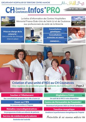 CHCM Infos’PRO N° 18 - déc. 2024