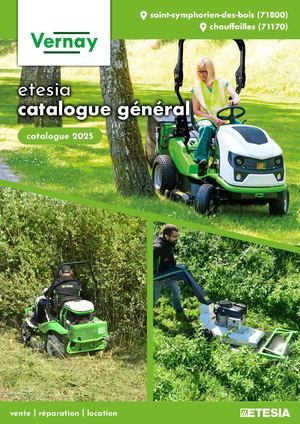 ETESIA - Catalogue général 2025