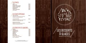 La P'tite Ferme - Desserts - H24/25