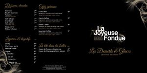 La Joyeuse Fondue - Desserts - H24/25
