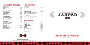 Jasper - Desserts - H24/25