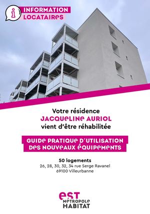 Résidence réhabilitée Jacqueline Auriol