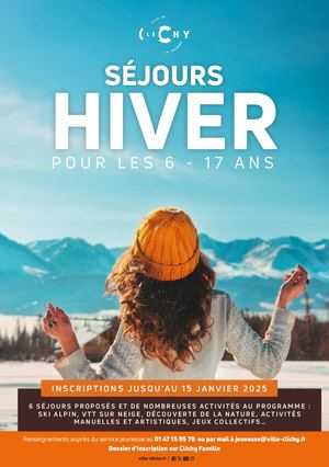 Sejours hiver 2025