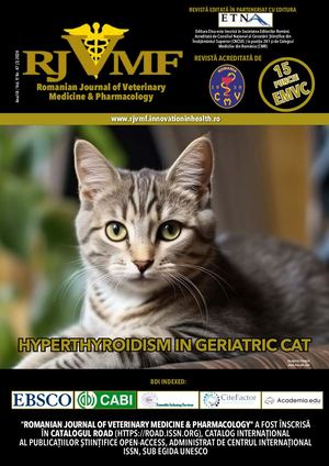 Romanian Journal of Veterinary Medicine & Pharmacology (RJVMF) 46 (2) 2024
