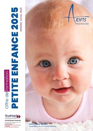 Catalogue Petite Enfance Arifts 2025