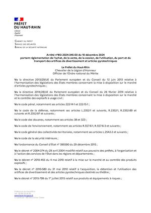 Calaméo - Ap Raa Réglementant Usage Des Artifices Et Articles ...