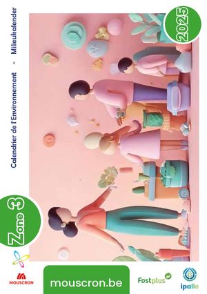 Mouscron Calendrier 2025 Zone 3