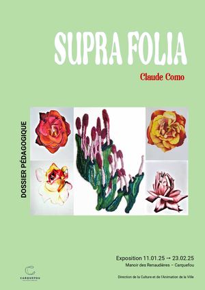 Dossier Pédagogique SUPRA  FOLIA - Claude Como