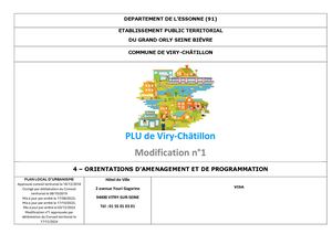 4. Orientations D’amenagement Et De Programmation