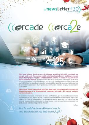 Newsletter Arcade #30 - Une année riche en développement