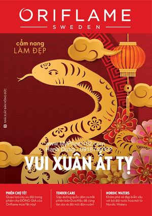 Oriflame catalog tháng 1 2025 - Cẩm nang làm đẹp Oriflame tháng 1 2025