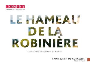 Le Hameau de la Robinière à Saint-Julien-de-Concelles (44) - Terrains - Lamotte