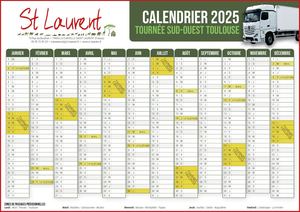 Calendrier Sud Ouest Toulouse 2025