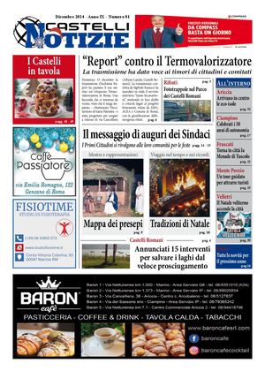 Castelli Notizie Dicembre 2024