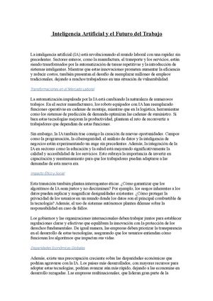 Calaméo - Inteligencia Artificial y el Futuro del Trabajo