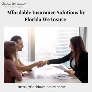 Affordable Insurance Solutions By Florida We Insure