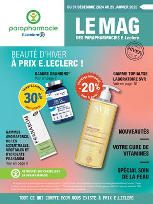 Parapharmacie hiver