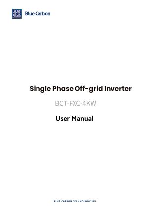 Bct-Fxc-4kw Blue Carbon