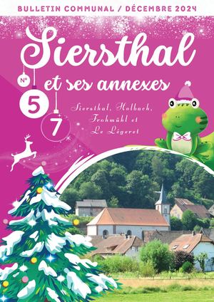 Bulletin Communal Siersthal 2024