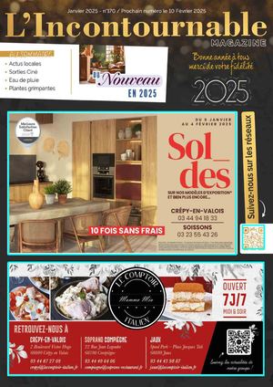 L'Incontournable Magazine N°170 - Janvier 2025