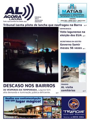 AGORA LAGUNA - EDIÇÃO 08 - 30/10/2024