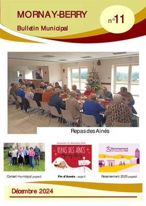 Bulletin Municipal N°11 - Décembre 2024