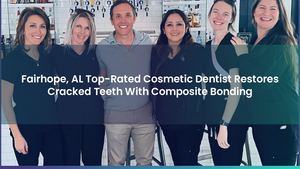 Fairhope, AL Top-Rated Cosmetic Dentist Restores Cracked Teeth With Composite Bonding