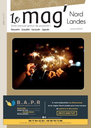 Le Mag NORD LANDES N°144 JANVIER 2025