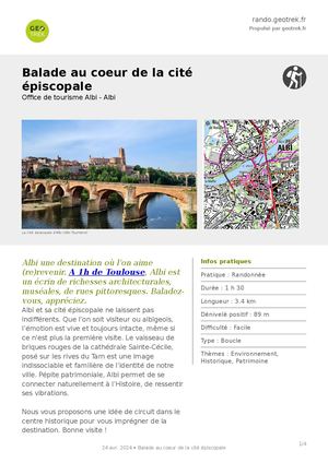 Balade au coeur de la Cite épiscopale d'Albi