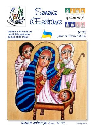 Semence d'Espérance n° 71 - Janvier-février 2025