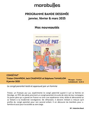 Marabulles Janvier Février 2025