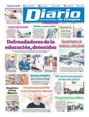 Portada, Sábado 28 De Diciembre De 2024