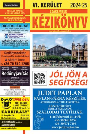 Hatodik Kerület Kerület Kézikönyve 2024 Internet