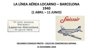 La Efímera Línea Aérea Barcelona – Locarno por Swissair