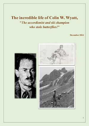 Colin W. Wyatt,  an atypical entomologist par excellence