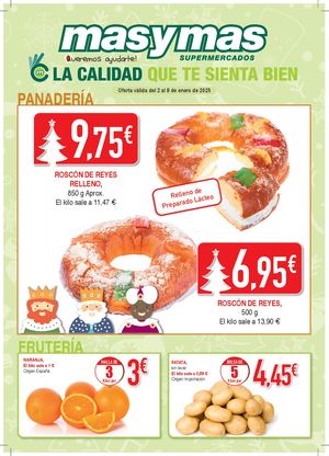 Oferta válida del 2 al 8 de Enero 2025