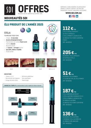 SDI Offres Janvier Avril 2025