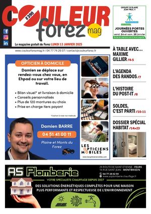 Couleur Forez mag n°390 - 13 janvier 2025