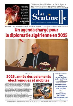 La Sentinelle Du 31 Décembre 2024